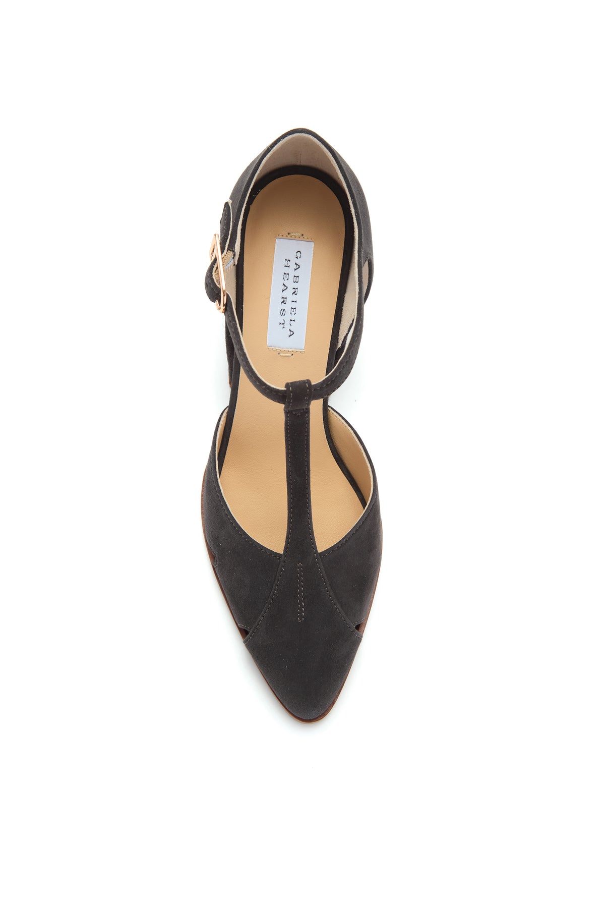 Hawes Sandal in Charcoal Suede