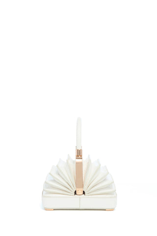 Ivory Snakeskin Small Diana Bag - Back View | Gabriela Hearst