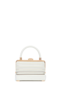 Small Diana Bag in Ivory Nappa Leather