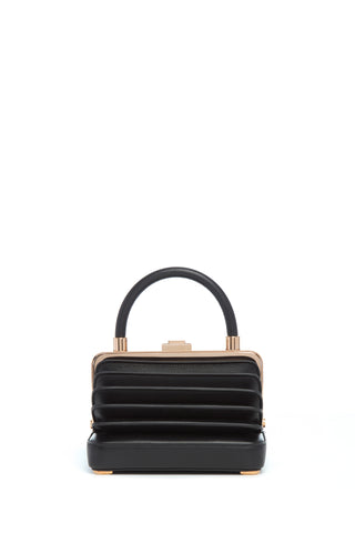 Small Diana Bag in Black Nappa Leather