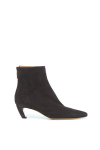 Clayton Ankle Boot in Dark Grey Suede