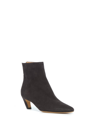 Clayton Ankle Boot in Dark Grey Suede