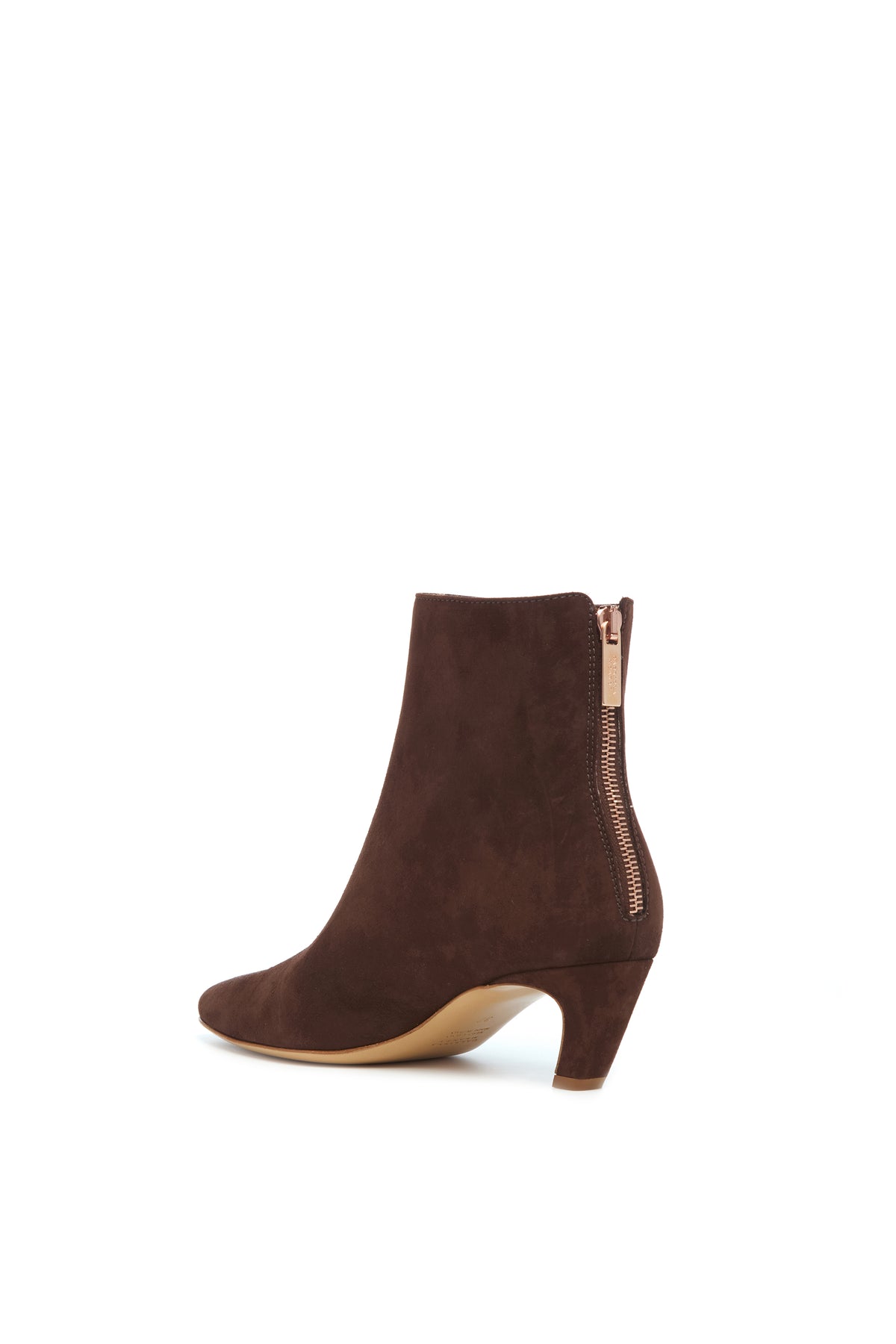 Clayton Ankle Boot in Chocolate Suede