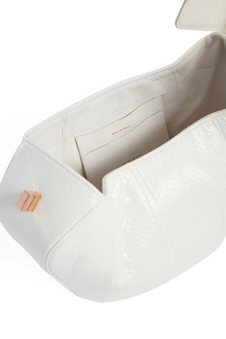 Ivory Snakeskin Nina Bag - Interior Detail | Gabriela Hearst