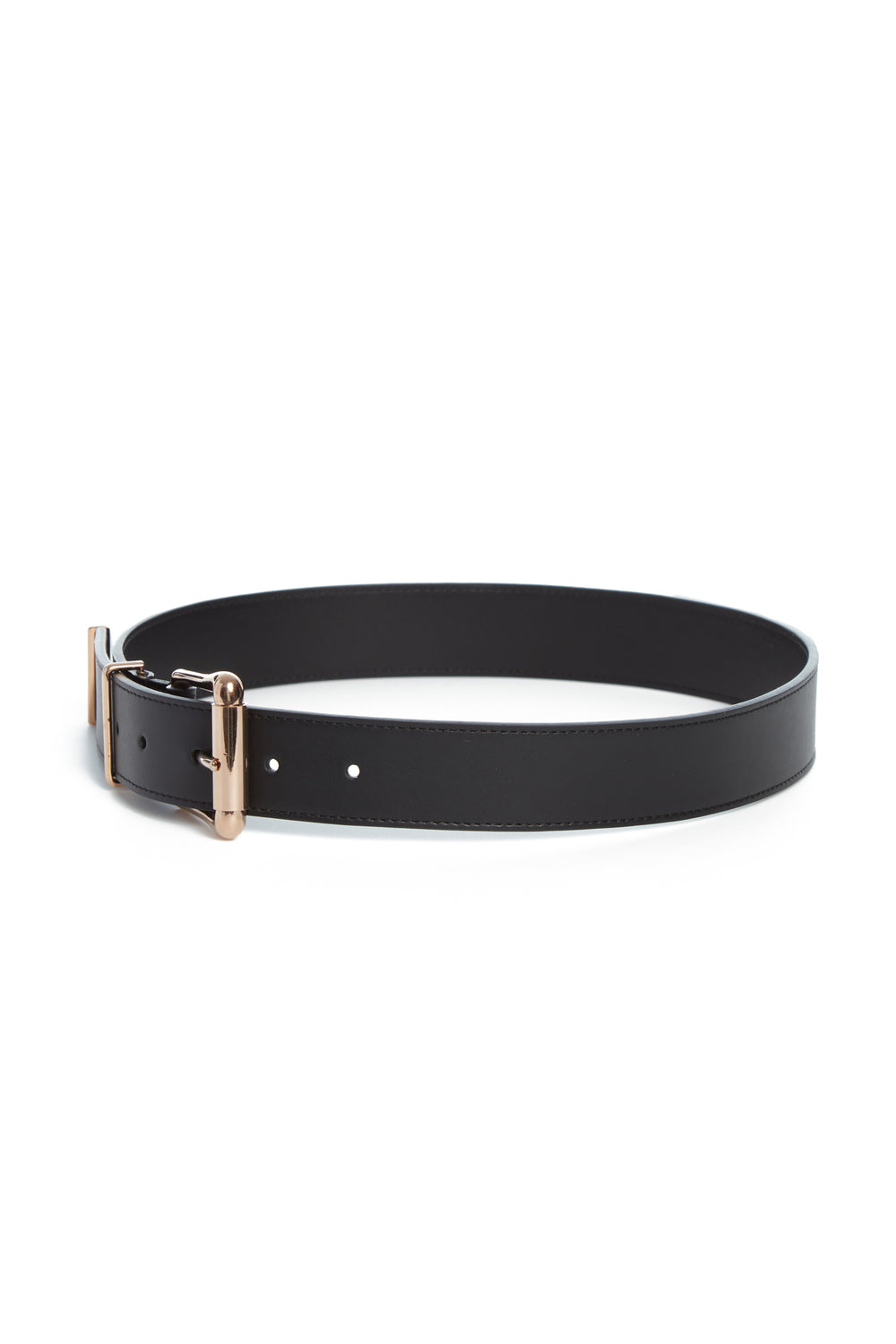 Laird Belt in Black Leather