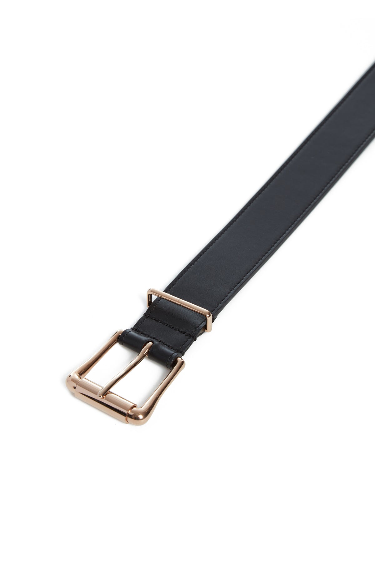 Laird Belt in Black Leather