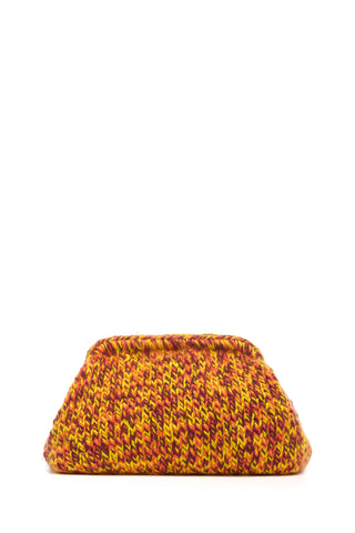 Mrina Knit Bag in Cadmium Yellow, Spice & Bordeaux Cashmere