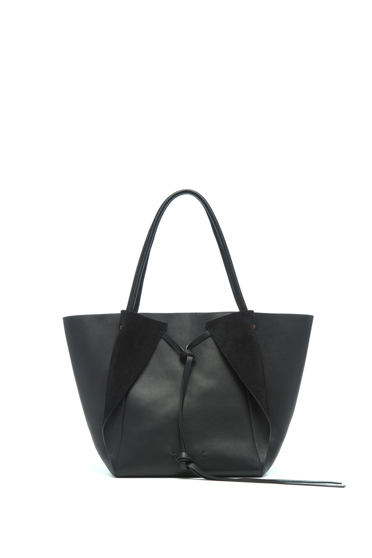 Marija Tote Bag in Black Nappa Leather