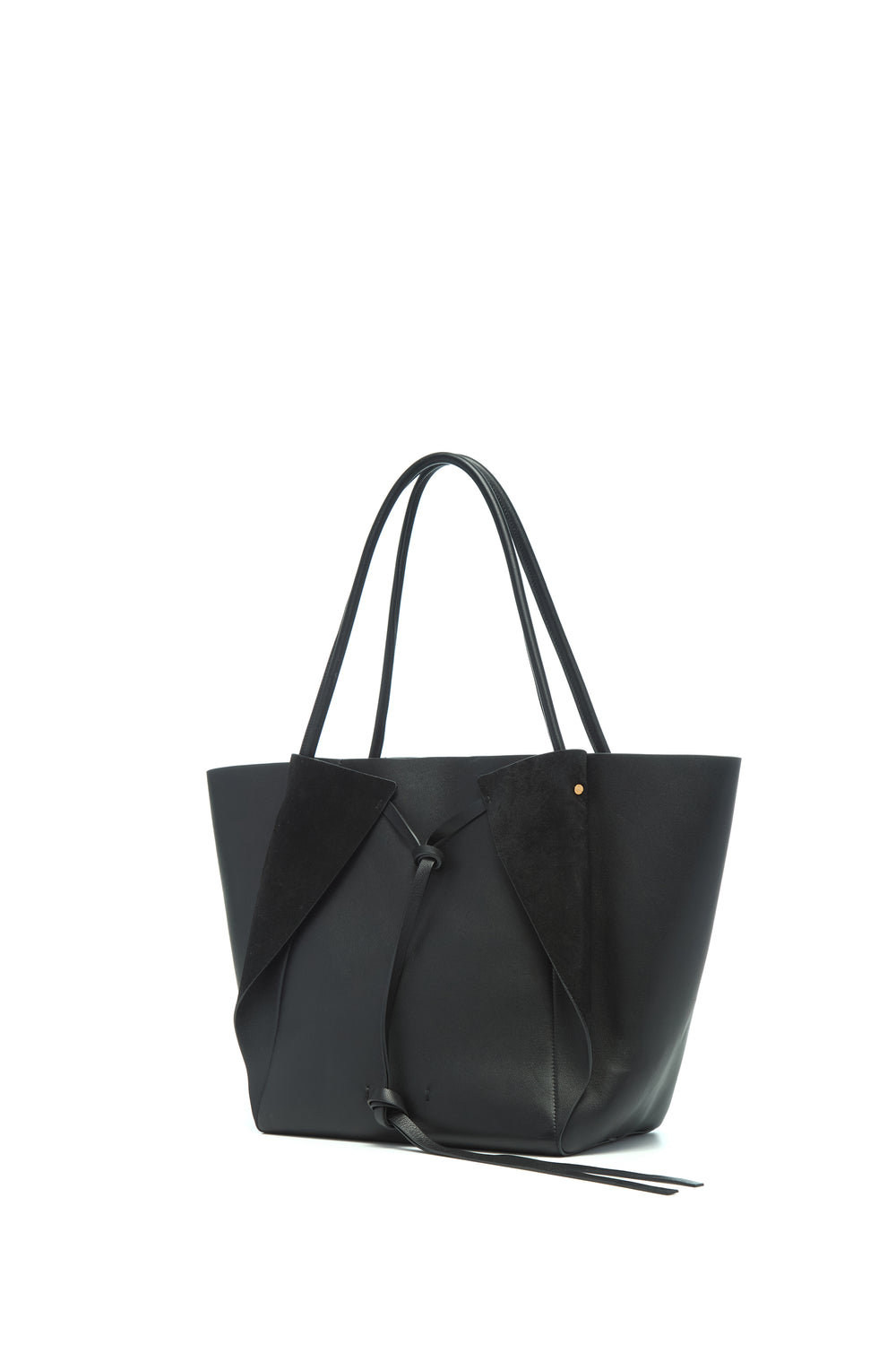 Marija Tote Bag in Black Nappa Leather