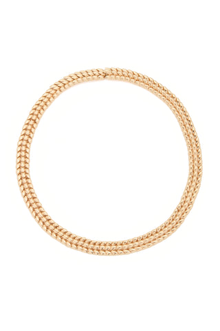 Braided Necklace in 18K Yellow Gold