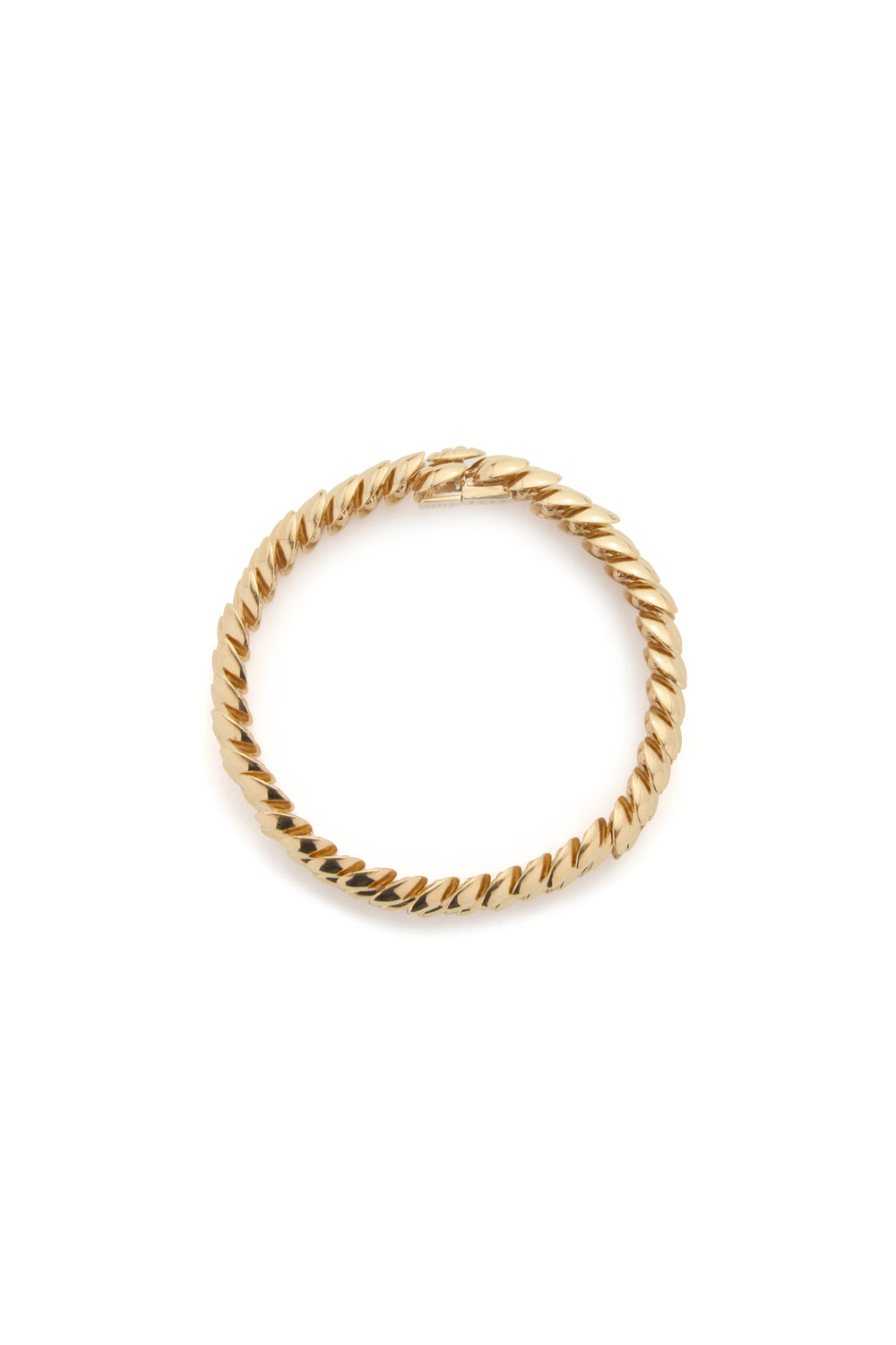 Braided Bracelet in 18K Yellow Gold