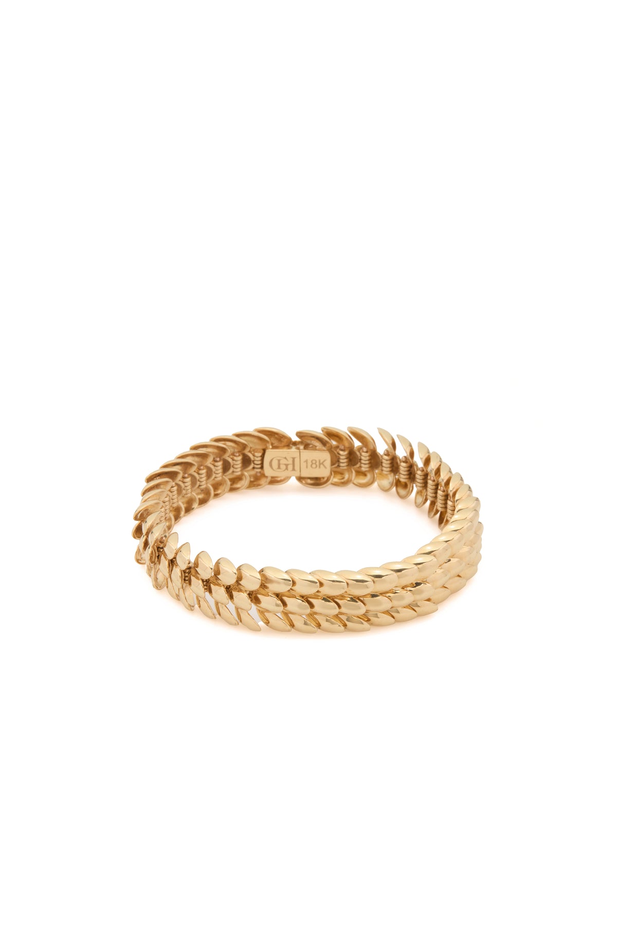 Braided Bracelet in 18K Yellow Gold