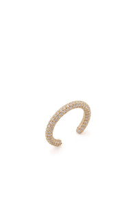 Tatot Pave Ring in 18K Yellow Gold & White Diamonds
