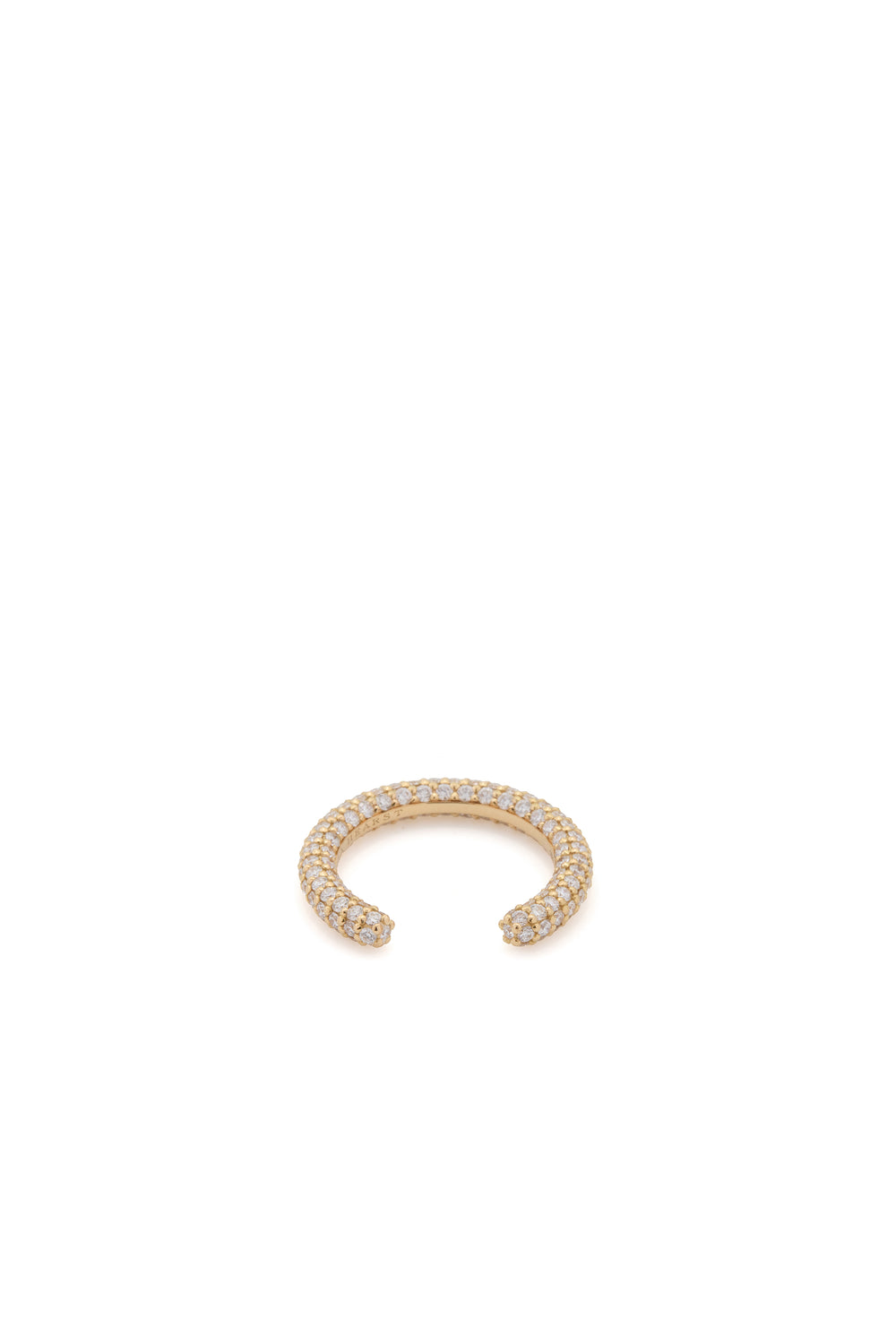 Tatot Pave Ring in 18K Yellow Gold & White Diamonds