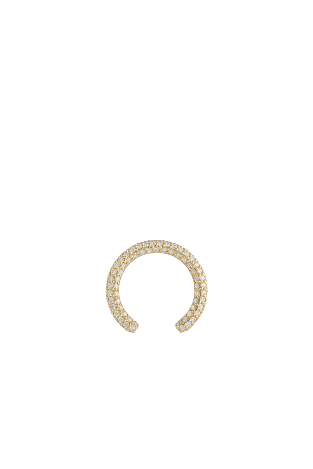 Tatot Pave Ring in 18K Yellow Gold & White Diamonds