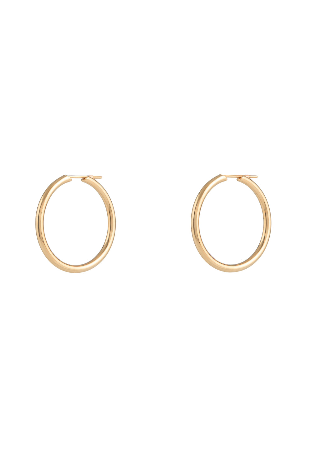 Small Loop Earrings in 18K Yellow Gold