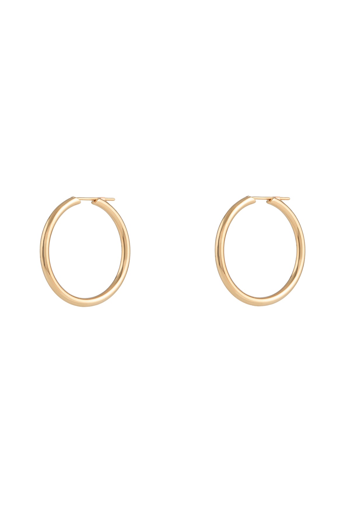 Small Loop Earrings in 18K Yellow Gold