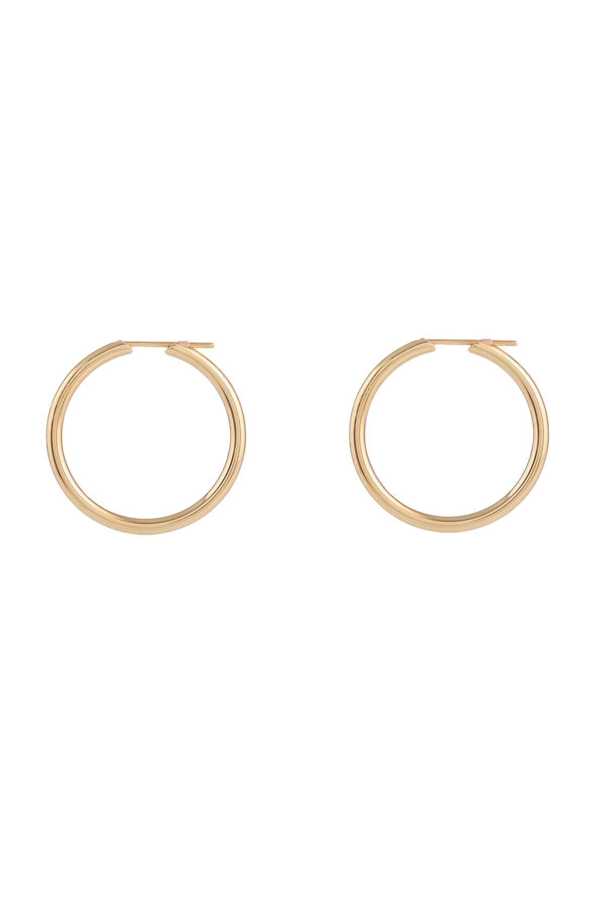 Small Loop Earrings in 18K Yellow Gold