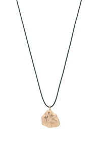 Locket in Rose Gold with Yellow Sapphire