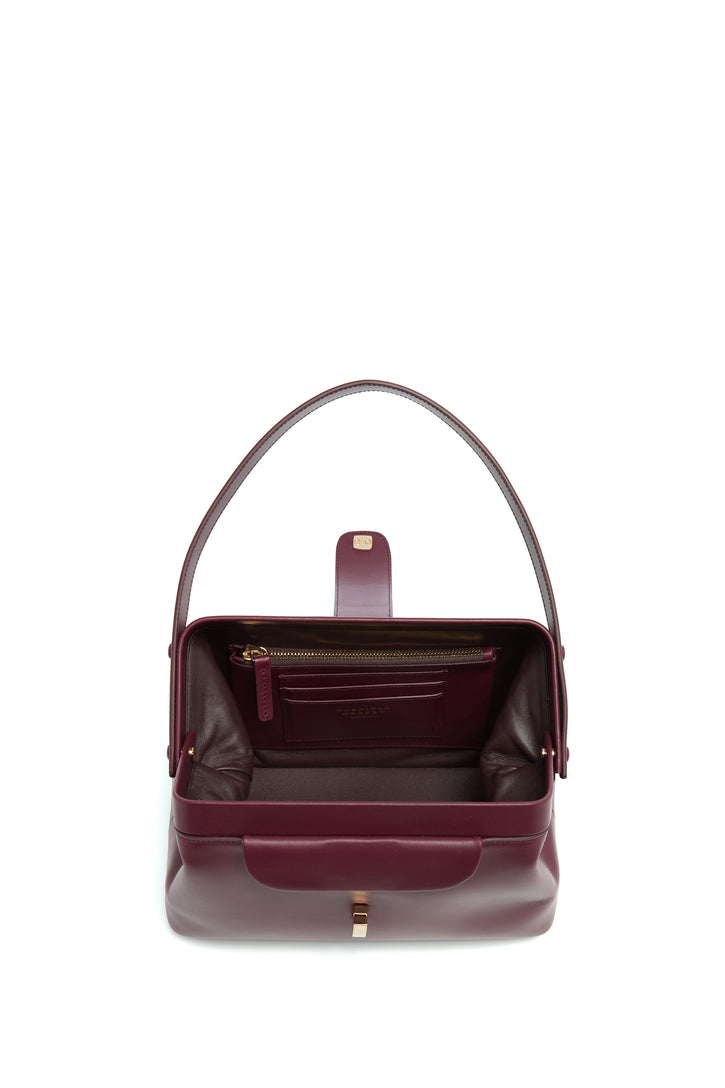 Golda Bag in Bordeaux Leather