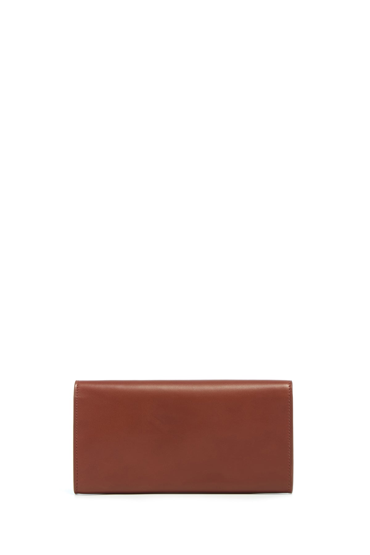 Phone Wallet in Cognac Leather