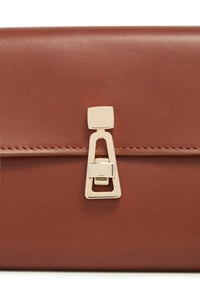 Phone Wallet in Cognac Leather