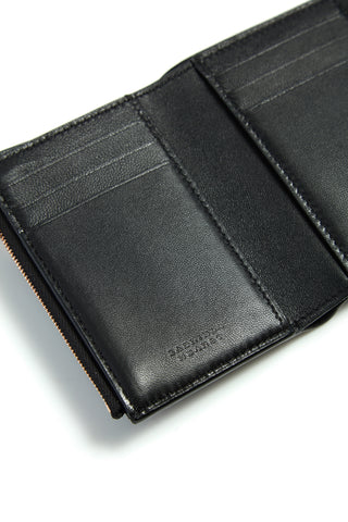 Black Nappa Leather Wallet - Card Slots Interior Detail | Gabriela Hearst
