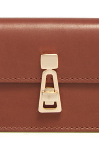 Concerta Card Wallet in Cognac Leather