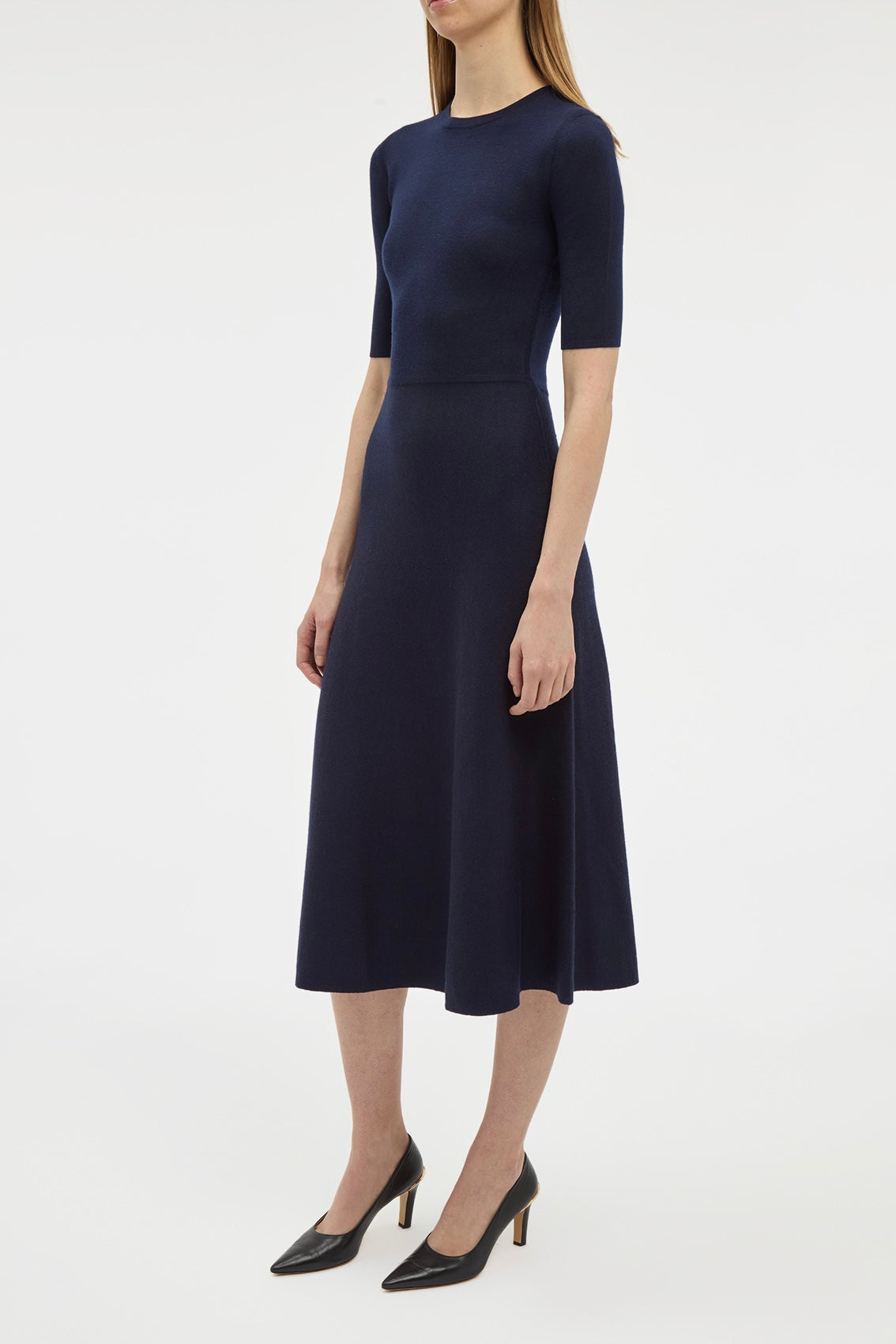 wool dresses Gabriela Hearst Seymore Cashmere Blend Midi Dress
