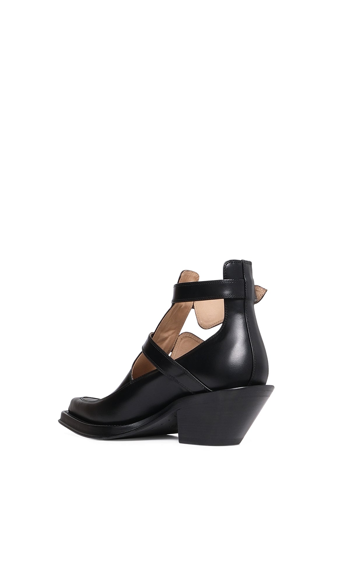 Castro Ankle Boot in Black Leather