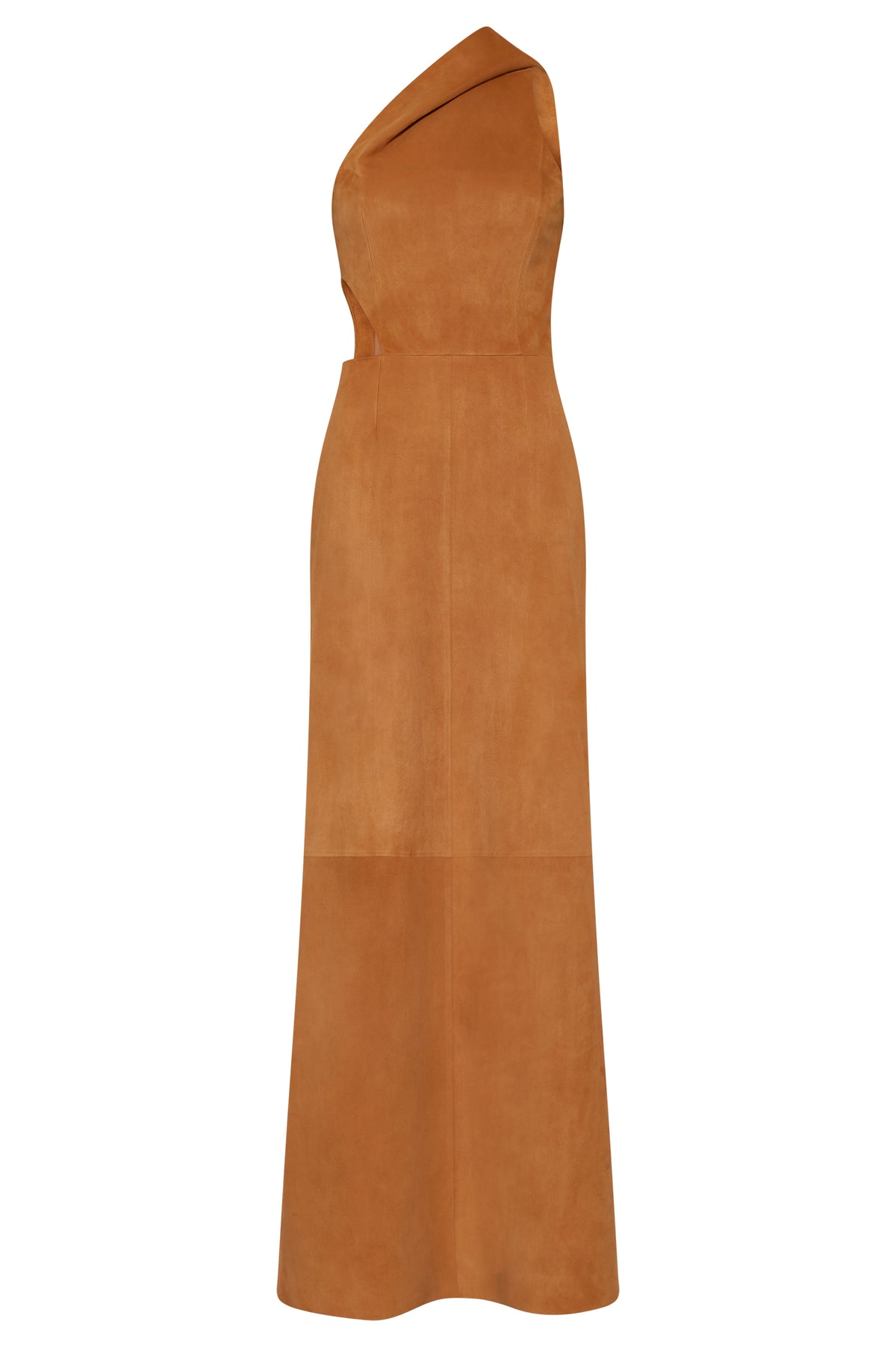 Kallen Dress In Cashew Suede