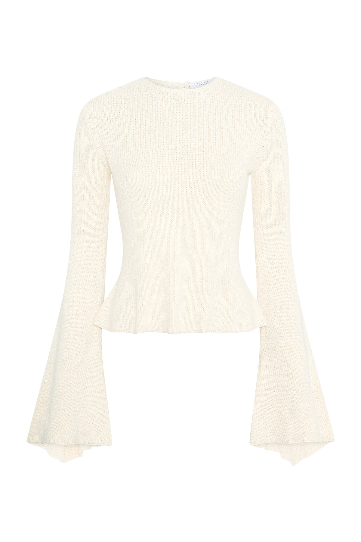 Ellesmere Knit Top in Ivory Silk