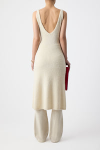 Ornston Knit Pant in Ivory Cashmere