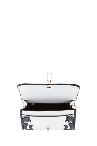 Leonora Western Flap Bag Interior - Open View Detail | Gabriela Hearst