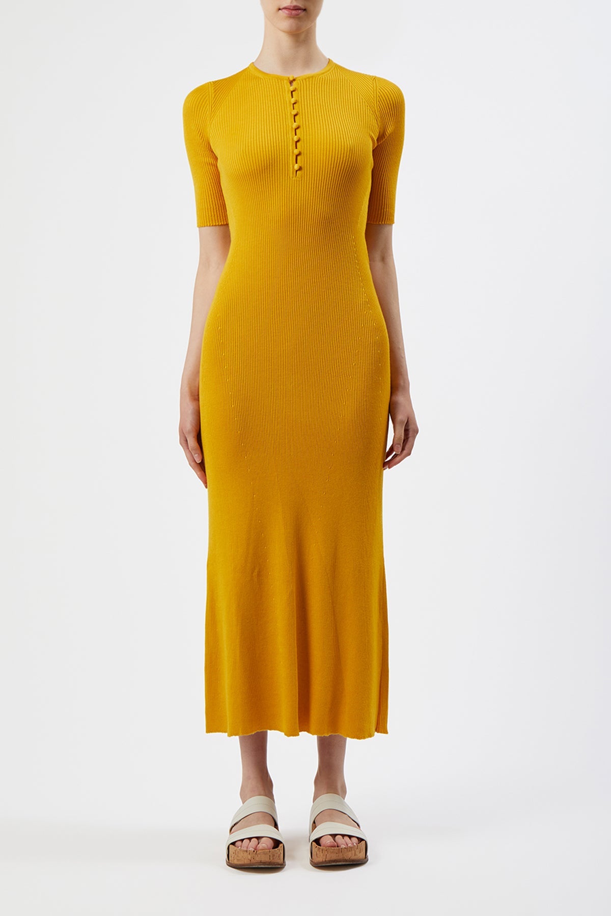 Johanna Dress in Cashmere Silk