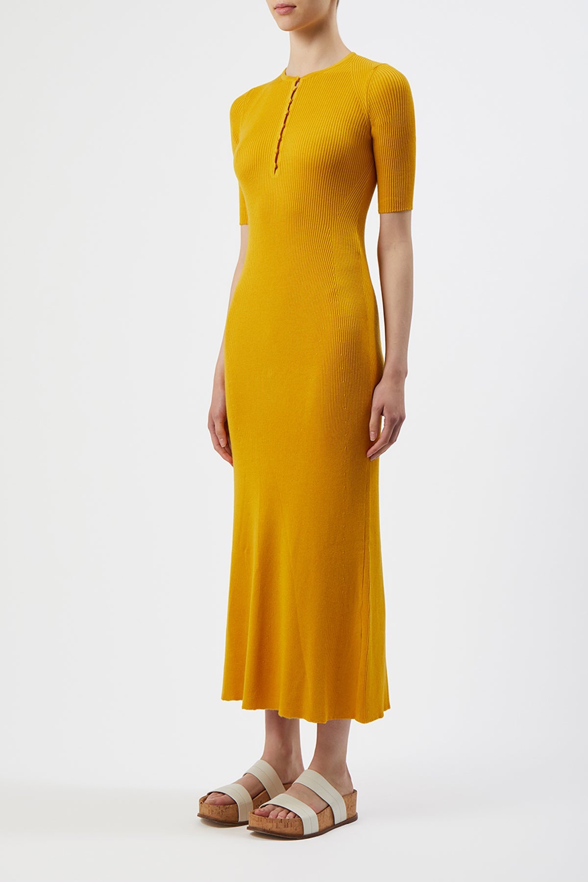 Johanna Dress in Cashmere Silk