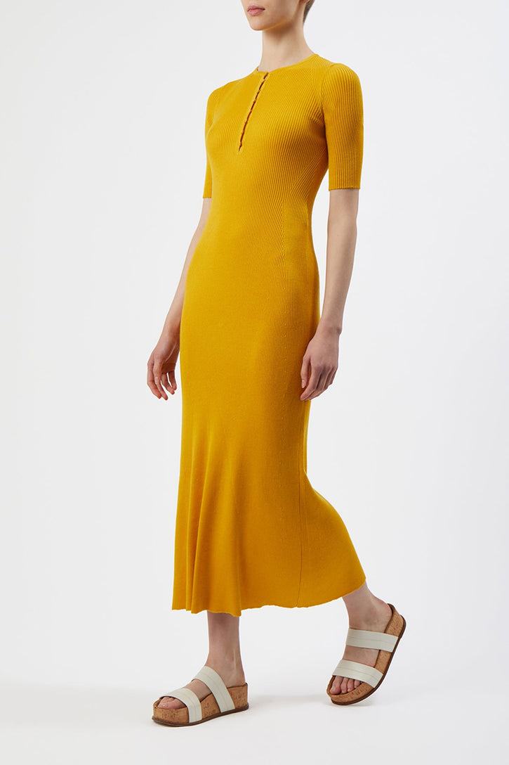 Johanna Dress in Cashmere Silk