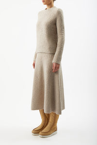 Pablo Skirt in Cashmere Boucle