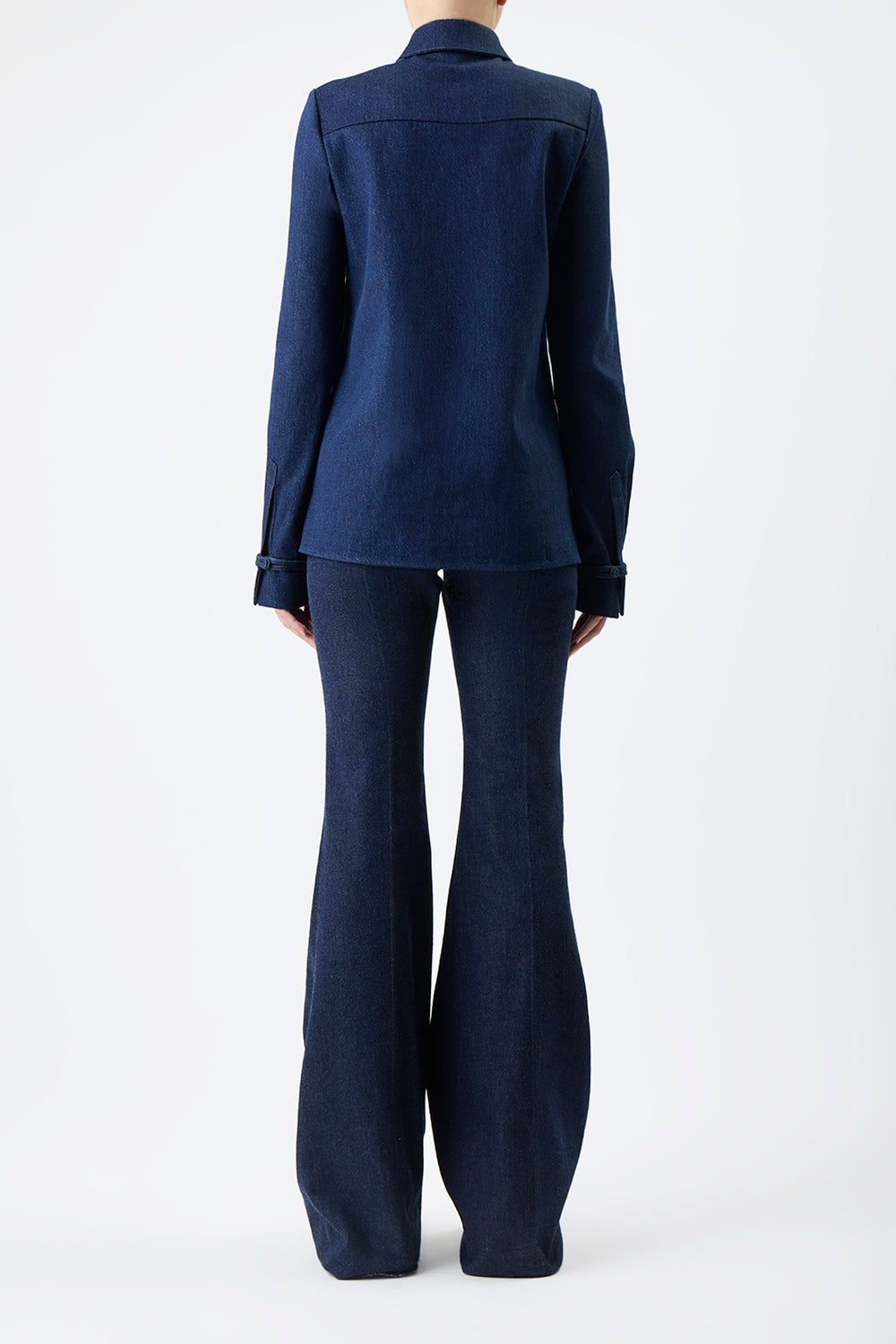 Cruz Shirt in Organic Raw Denim