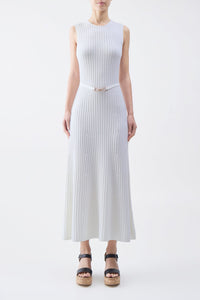 Meier Knit Dress in Ivory Cashmere Merino Wool (Copy)