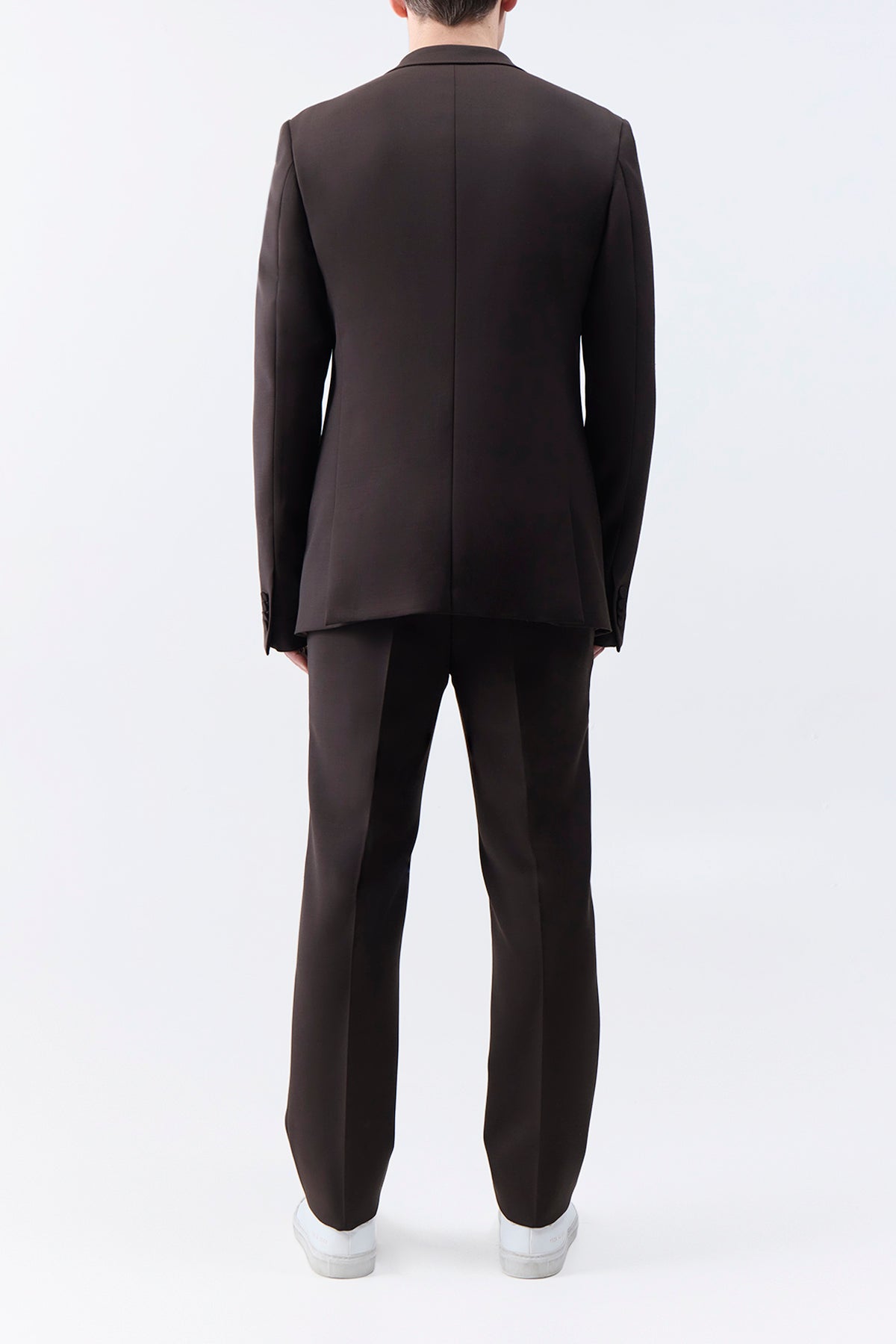 Sebastian Pant in Chocolate Sportswear Wool