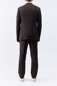 Sebastian Pant in Chocolate Sportswear Wool