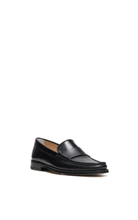 Seren Loafer in Black Leather