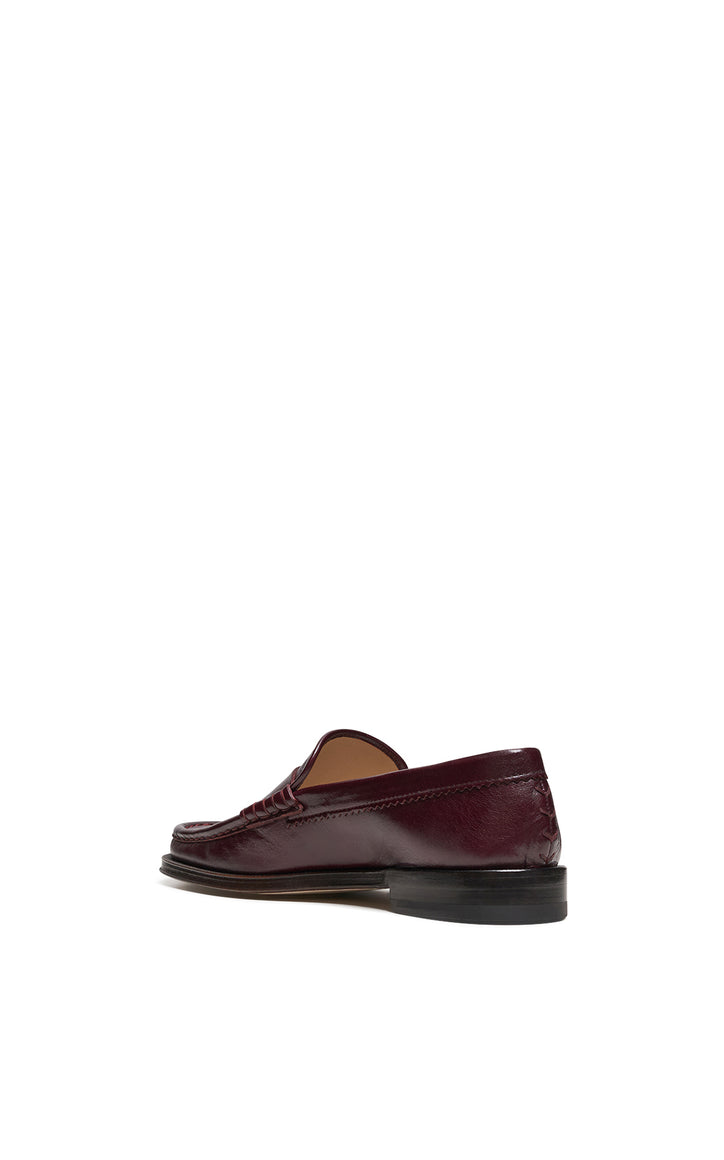 Seren Loafer in Bordeaux Leather