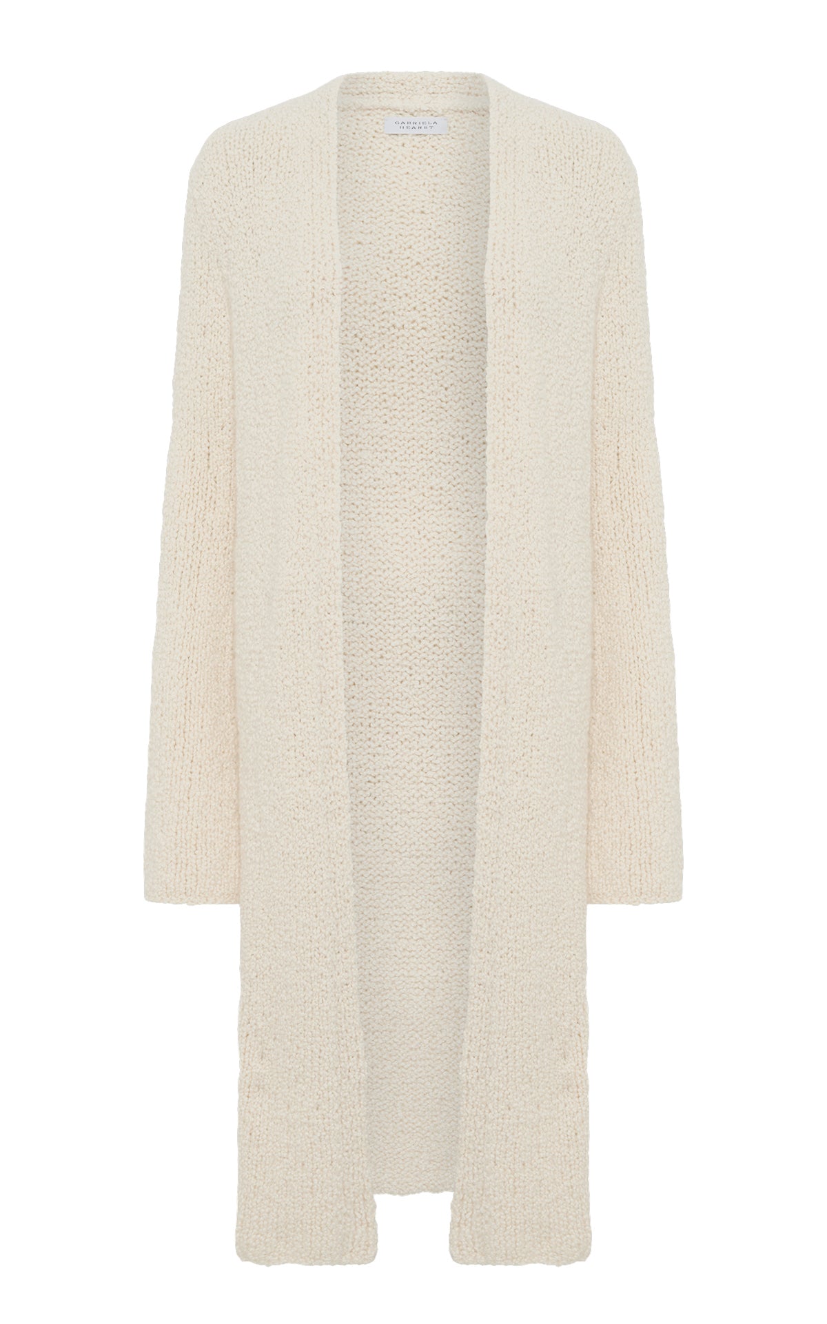Uxia Knit Cardigan in Ivory Cashmere Boucle