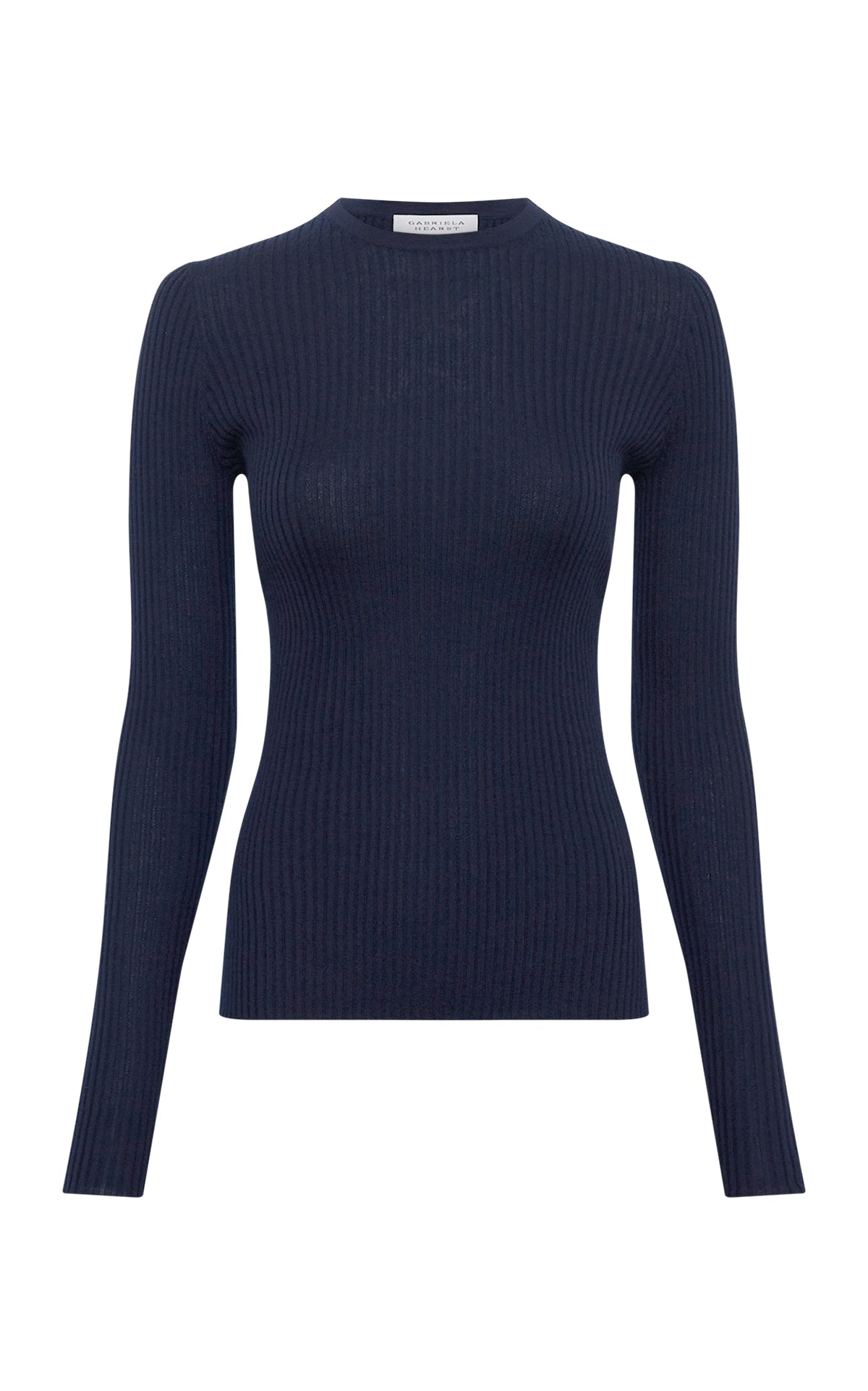 Browning Knit Sweater in Electric Navy Cashmere Silk