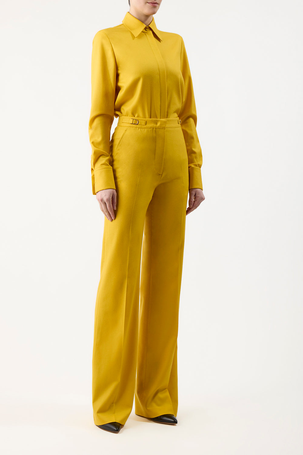 ゴールデンバーチスーパーファインウールのエトリンシャツ