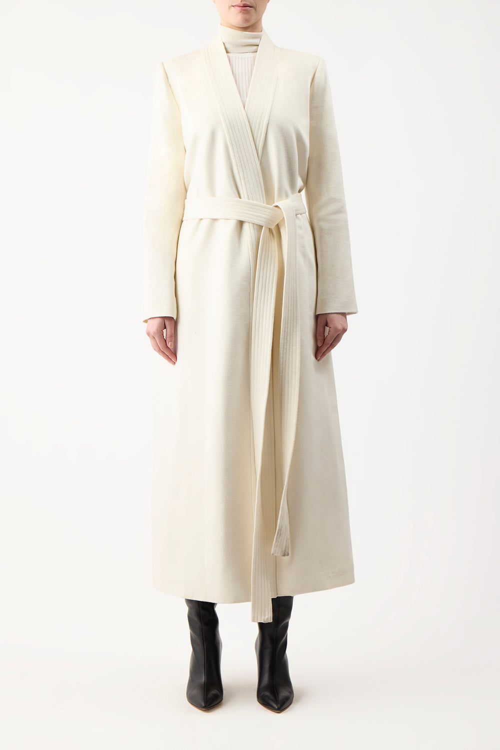 IVORY WINTER ROBE