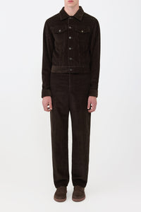 Barry Trucker in Chocolate Cashmere Corduroy