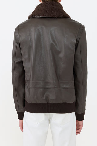 Grant Jacket in Chocolate Leather